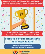 Reconocimiento a Docentes Investigadores