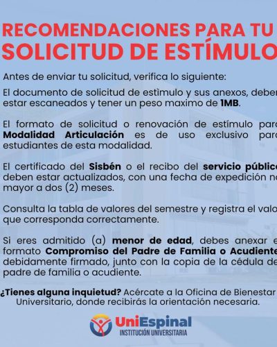Solicitud Estimulo